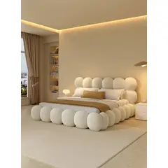 STIL NOVO - Cama Nube Marfil Queen