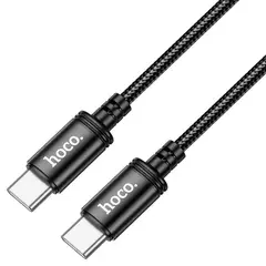 HOCO - Cable Iphone USB-C a USB Tipo-C - 1M - 60W - Trenzado Antibending
