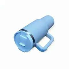 GENERICO - Termo Premium Hermético Vaso Doble Pico de Acero Inoxidable de 1200 ml