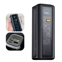 XIAOMI - Cargador Portatil Xiaomi Hypercharge 212w 25000mah Negro