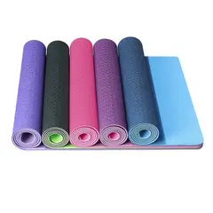 CUTE - TAPETE - MAT DE YOGA BICOLOR PARA HACER EJERCICIOS