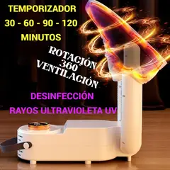GENERICO - SECADOR ZAPATOS DESINFECTANTE TEMPORIZADOR PREMIUM