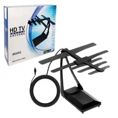 SEISA - Antena Digital Full Hd Interiores Y Exteriores Largo Alcance