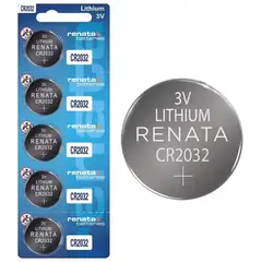 RENATA - PILAS CR2032 (BLISTER X 5 UNID)