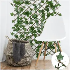 INSPIRA MARKET - Malla Cerca Extensible de Jardín Valla Artificial Deco 100 x 150