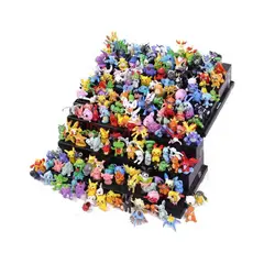 DANWEILE - Set de 144 Figuras de Pokemon Go Caja - Multicolor