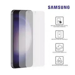 SAMSUNG - Protector De Pantalla Samsung Para Galaxy S23 Transparente Ef-Us911Ctegww