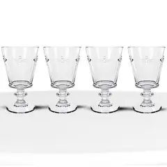 ALLEGRA - Set 4 Copas Agua&Vino 340Ml Honey Bee