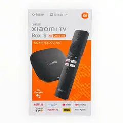 XIAOMI - Mi TV Box S 4K de Tercera Generación 3ra Gen