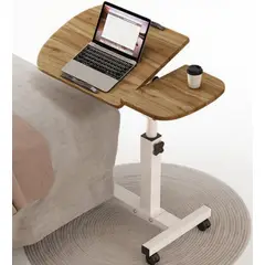 ANYHOGAR - Muebles Mesas Plegables Escritorio Madera Oficina Con Rueda