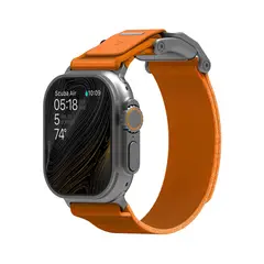 AULUMU - Correa Magnetica Magnetic Buckle Apple Watch 49mm46mm45mm44mm Naranja