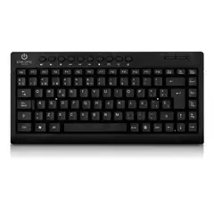 ENKORE - Teclado Oficina Slim Multimedia Waterproof Geox ENK 303