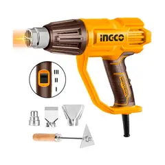 INGCO TOOLS - Pistola Calor 2000w Aire 3 Temperatura Regulable Ingco - HG200078