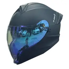 CES - CASCO MOTO AIRFLITE NEGRO MATE ECER2206 DOBLE VISOR