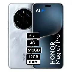 HONOR - Celular Magic 7 Pro 512GB, 12GB RAM Gris