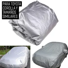 GENERICO - Cobertor para auto TOYOTA COROLLA Funda Impermeable Talla L
