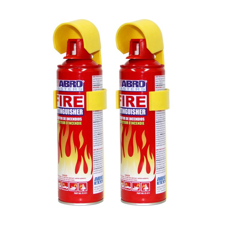 ABRO Extintor Portátil FE-911 Pack x 2