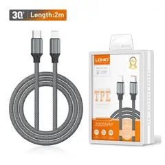 LDNIO - Cable 30W Tipo-C A Lighting de 2m LC442
