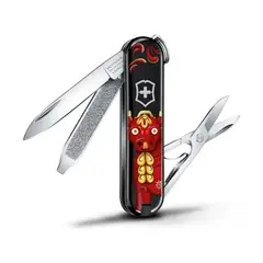VICTORINOX - Navaja Classic SD Victorinox Artesanias del Peru - Toritos de Pucara