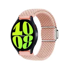 GENERICO - Correa de Nylon Para Samsung Galaxy Watch 6 con Broche Magnético Melón