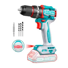 TOTAL TOOLS - Taladro Percutor 66nm Brushless Chuck Metálico Total TIDLI206681