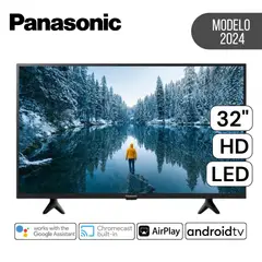PANASONIC - Televisor Smart TV 32" Pulg. LED HD TC-32MS600P - Negro
