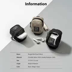 RINGKE - Ringke Mini Funda Para Galaxy Buds AirPods Transparente