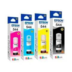 GENERICO - TINTA EPSON 544 - KIT T544 EPSON COLORES ORIGINAL