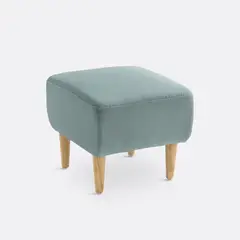 FAMUZE - Reposapiés Puff Moderno De 4 Patas - Edmur