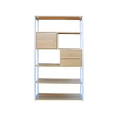 NACION MUEBLES - ESTANTE INDUSTRIAL TUPAC NACION MUEBLES