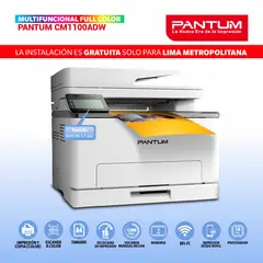 PANTUM - IMPRESORA MULTIFUNCIONAL LASER COLOR CM1100ADW