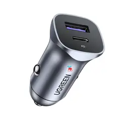 UGREEN - Cargador De Coche 30w 2 Puertos Para Encendedor