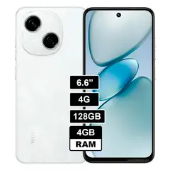 TECNO MOBILE - Celular Tecno GO 1 4GB RAM 128GB BLANCO