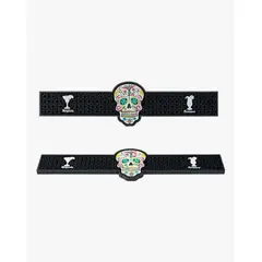 GENERICO - Bar Mat Negro Diseño Catrina Negro