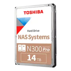 TOSHIBA - Disco duro N300 Pro 14TB NAS 7200rpm 512MB Cache 35