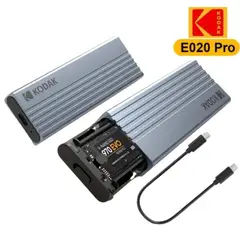 KODAK - Case Para Disco M2 NVMe  10 Gbps, tipo C, USB 3.2
