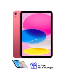 APPLE - IPad 11va Gen 11" Chip A16 256gb Wifi 2025 Rosa + Mica Hidrogel