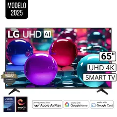 LG - Televisor 65 UHD 4K ThinQ AI 65UA7300PSB 2025