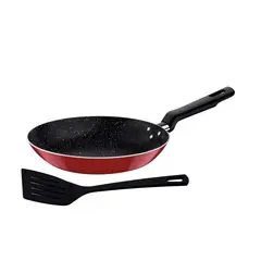 TRAMONTINA - Sartén Loreto 24 cm antiadherente marca + espátula