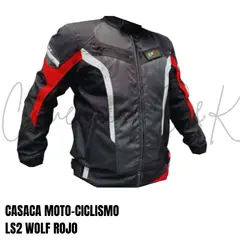 LS2 - CASACA LS2 WOLF TALLA XL MOTO-CICLISMO