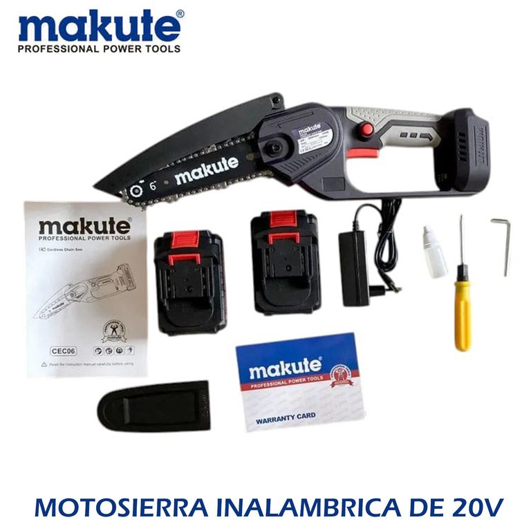 MOTOSIERRA INALAMBRICA DE 20 V