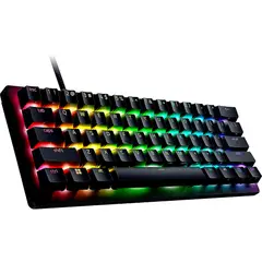 RAZER - Teclado Gaming Huntsman V3 Pro Mini Black - Tkl, Retroiluminado Rgb, Ultra Rápido, C