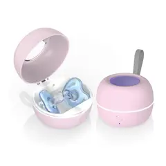 GENERICO - Desinfectante portátil para chupones Zyntieu rosado