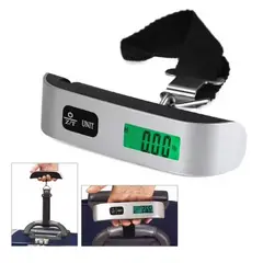 GENERICO - BALANZA DIGITAL PROFESIONAL PORTATIL PARA MALETAS HASTA 50KG