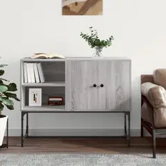 STARHOME - Aparador Recibidor Consola Vida Ceniza 100 cm