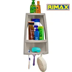 RIMAX - Repisa Esquinera PBaño Ii Taupe -