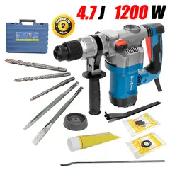DONGCHENG - Rotomartillo SDS-Plus Industrial DZC06-28B 1200W 28mm 47J 5kg