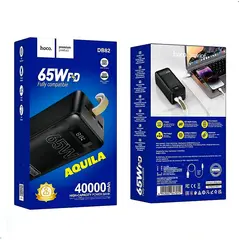 HOCO - Power Bank Db82 Portatil 65w Carga Rapida De 40.000 mah