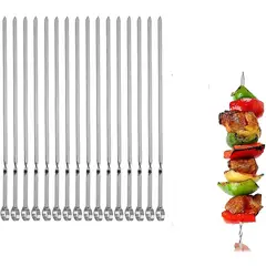 VATYERTY - Pincho de metal de 35 cm para brochetas Parrilla