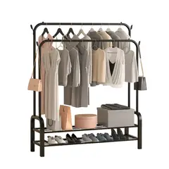 INSPIRA - Perchero Organizador de Ropa con Estante Inferior 2 Niveles